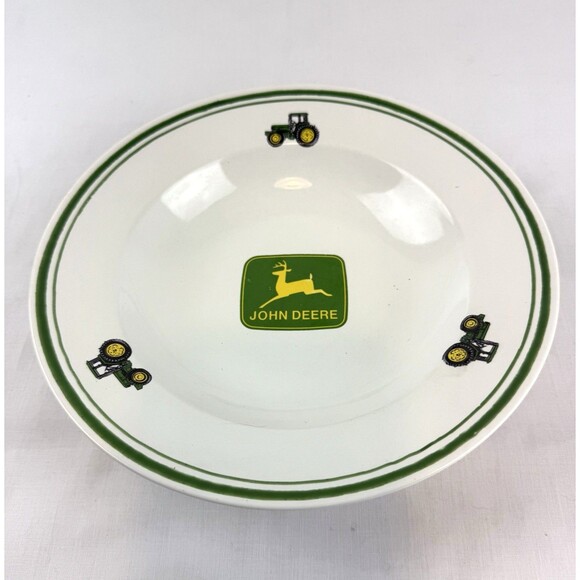Set of 3 John Deere Tractor Soup Salad Cereal Bowl by Gibson 9” - Picture 14 of 14